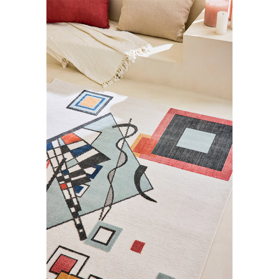 Tapis rectangulaire en polypropylène GARDEN