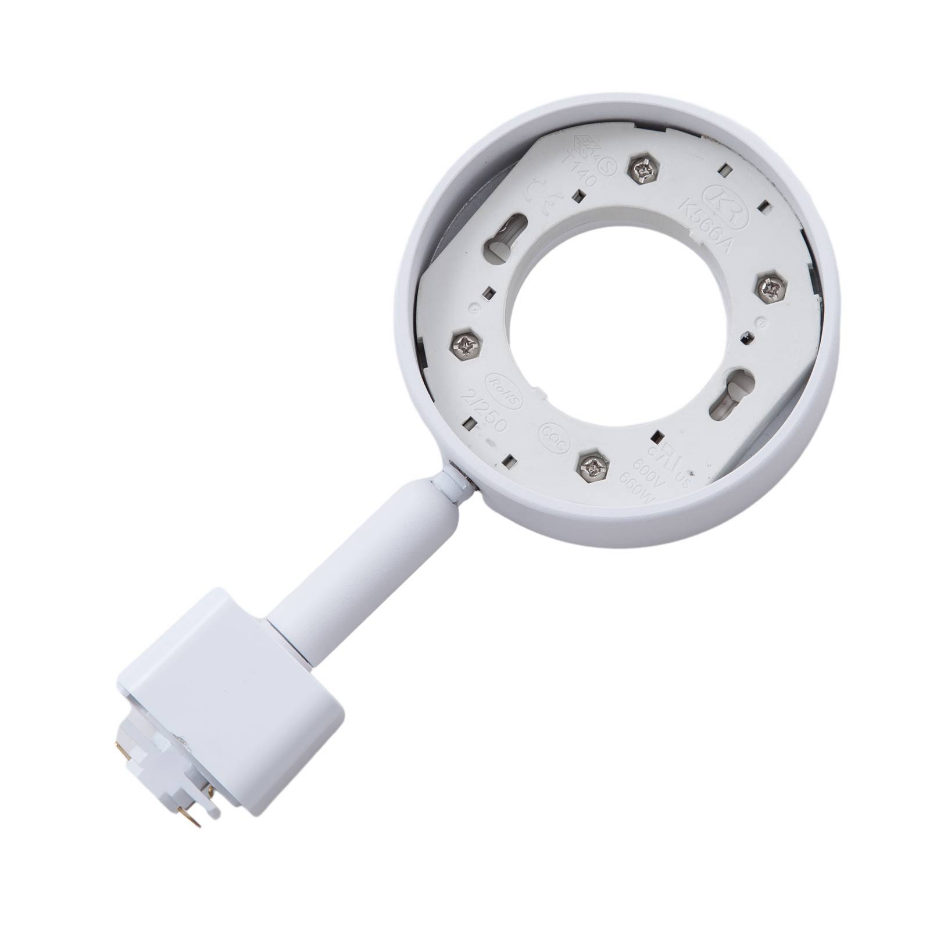 Luminaire sur rail électrique en aluminium