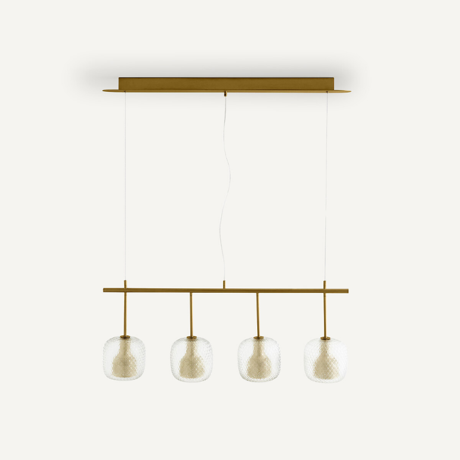 Suspension ligne 4 globes, Mistinguett