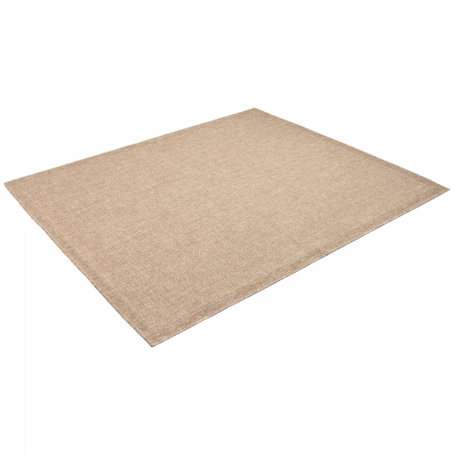 Tapis extérieur intérieur LYN13 REZA aspect jute motif uni