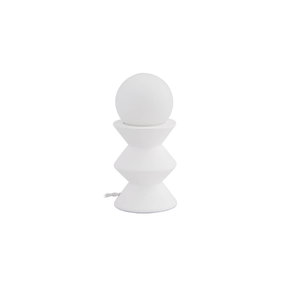 Lampe à poser en plâtre moderne, Nielson