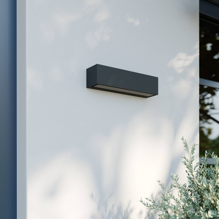 Applique extérieure en aluminium moderneLED