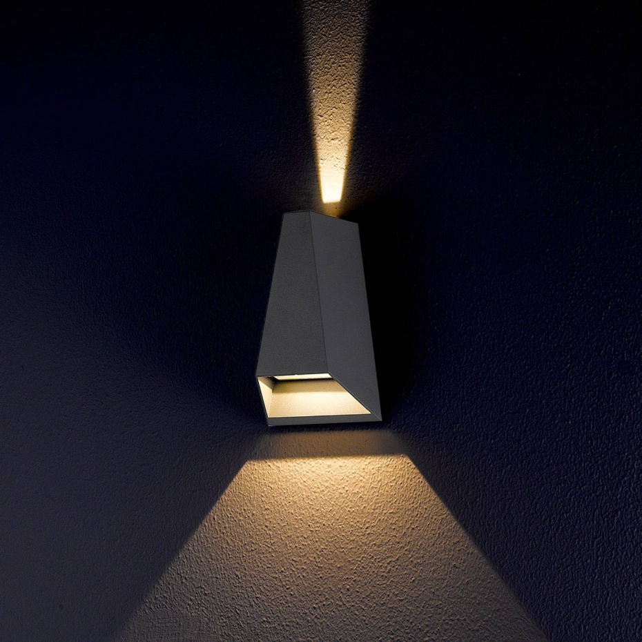 Applique extérieure en aluminium moderneLED