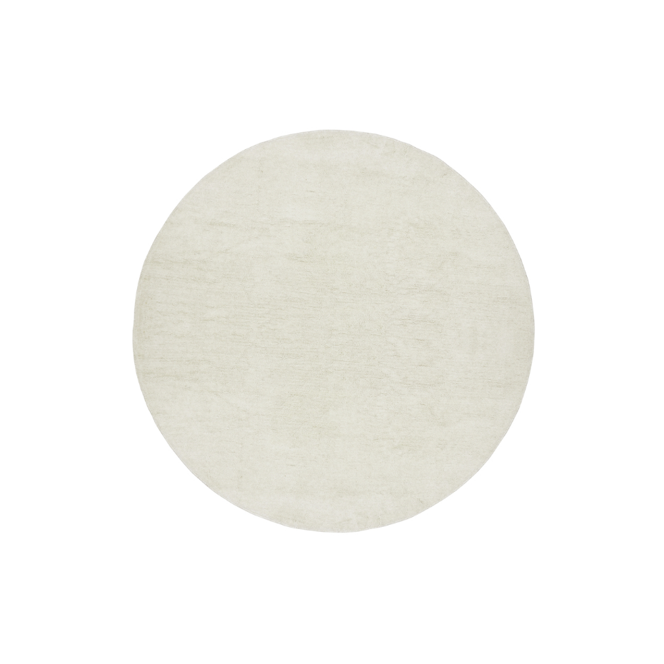 Tapis rond en laine Silhouettes