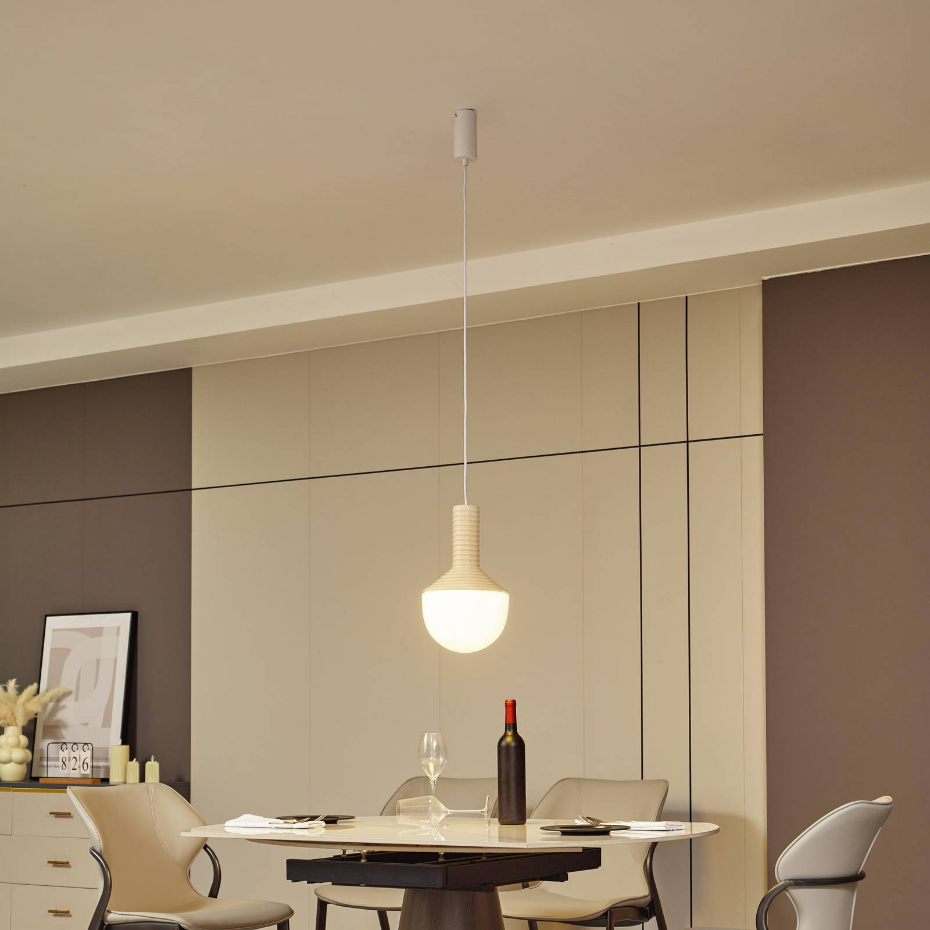 Suspension en céramique design, Florine