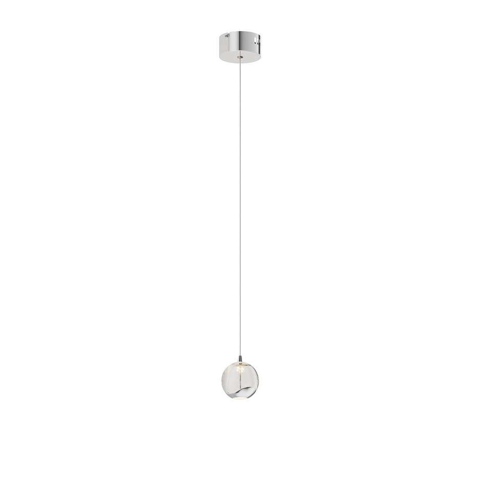 Suspension en verre moderneLED, Hayley