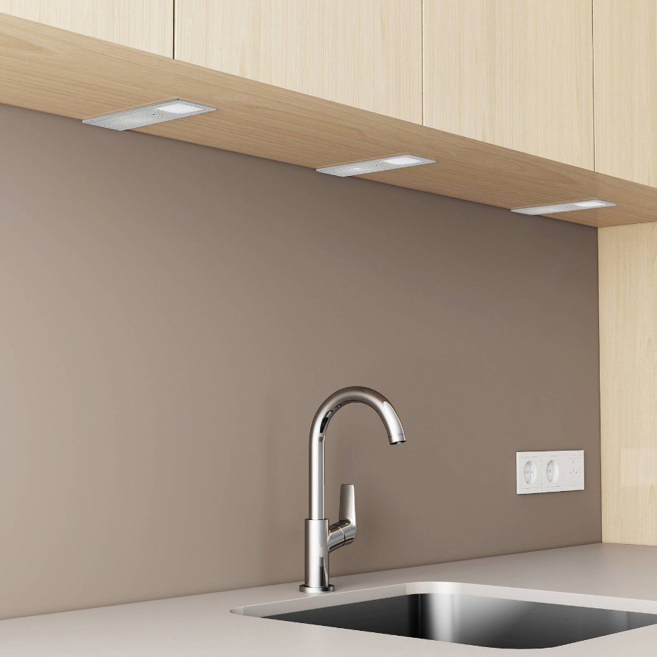 Lampes sous meuble en aluminium moderneLED