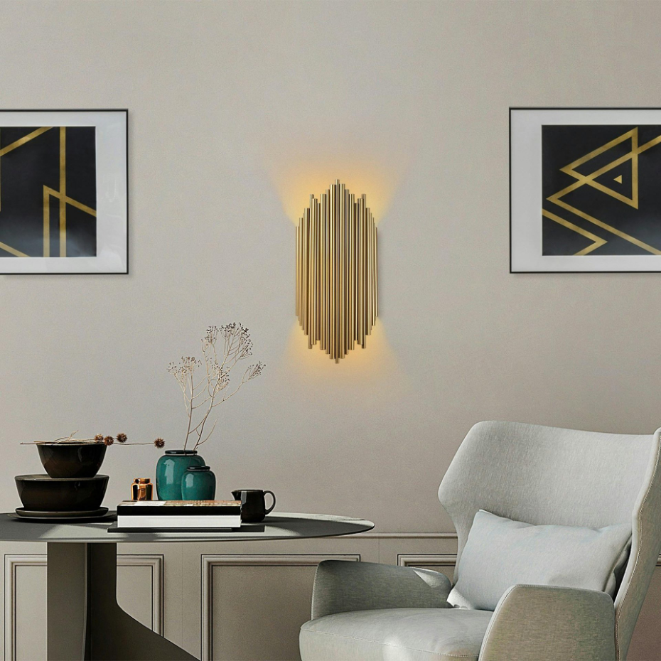 Applique murale design tubes SFAX