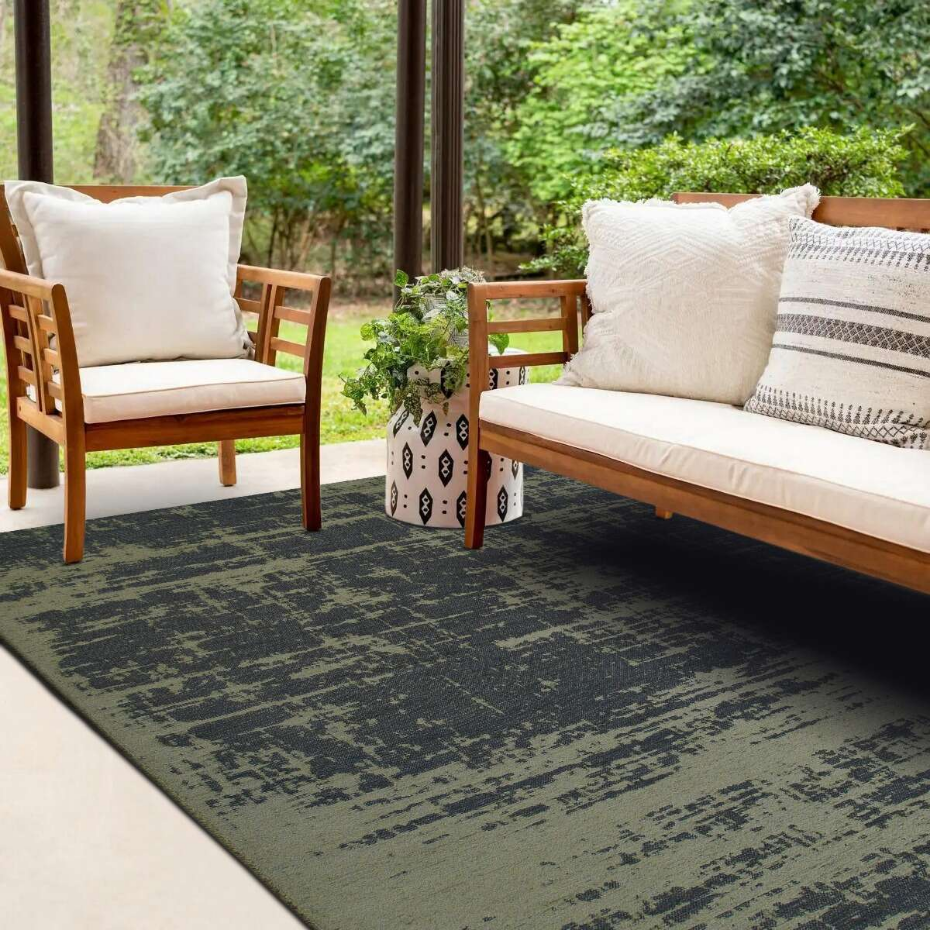 Tapis salon abstrait moderne TAPISSERIE