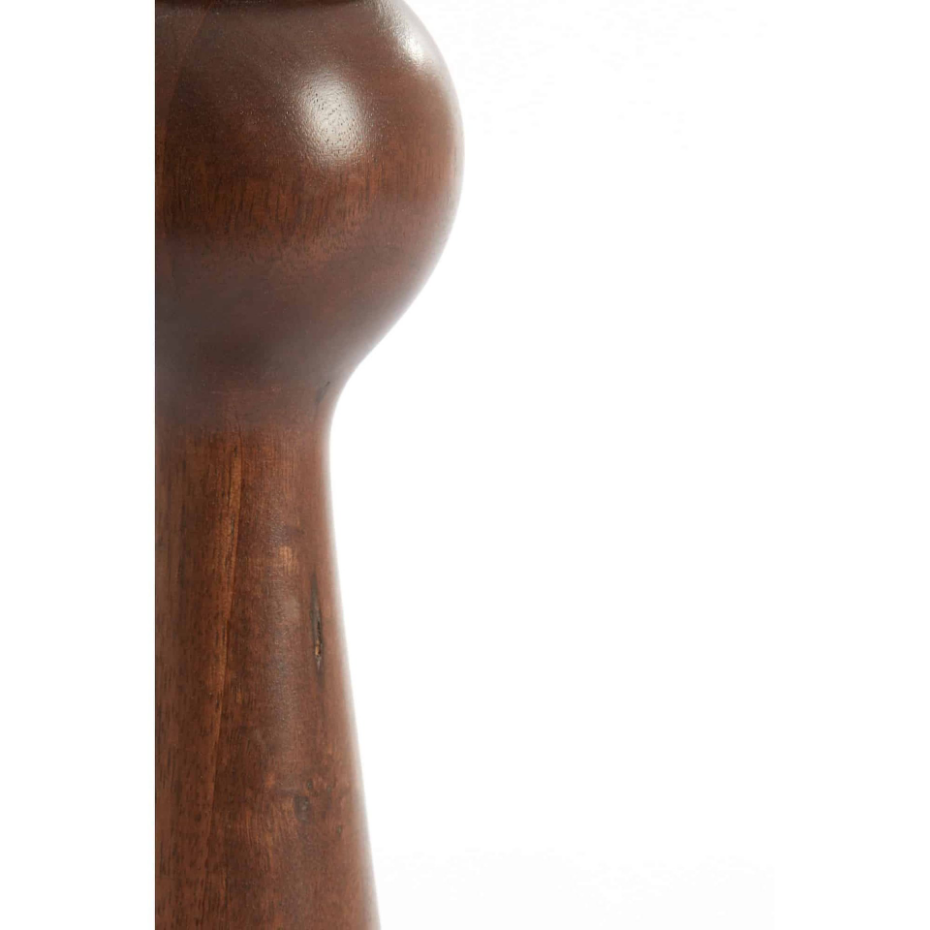 Pied De Lampe - Festina - H33 Cm - Marron