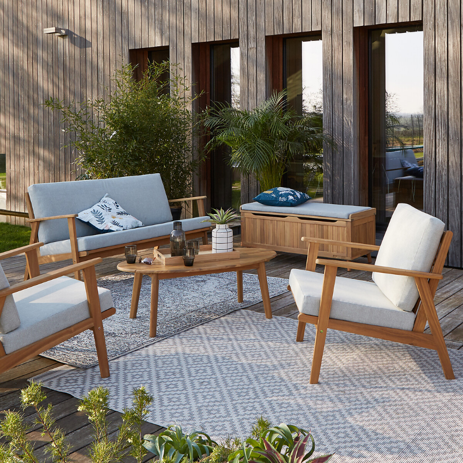 Coffre de jardin en acacia, Garden