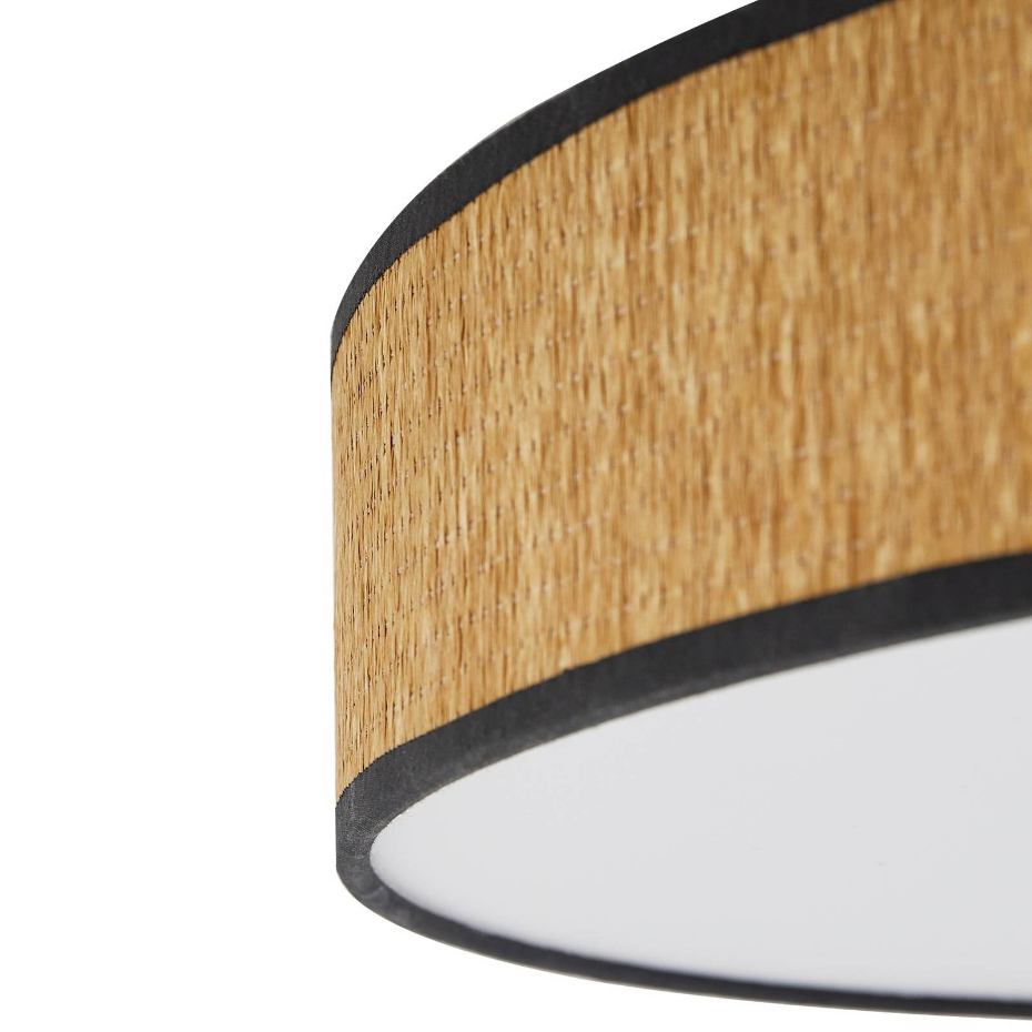 Plafonnier en bois moderneLED, Jutis