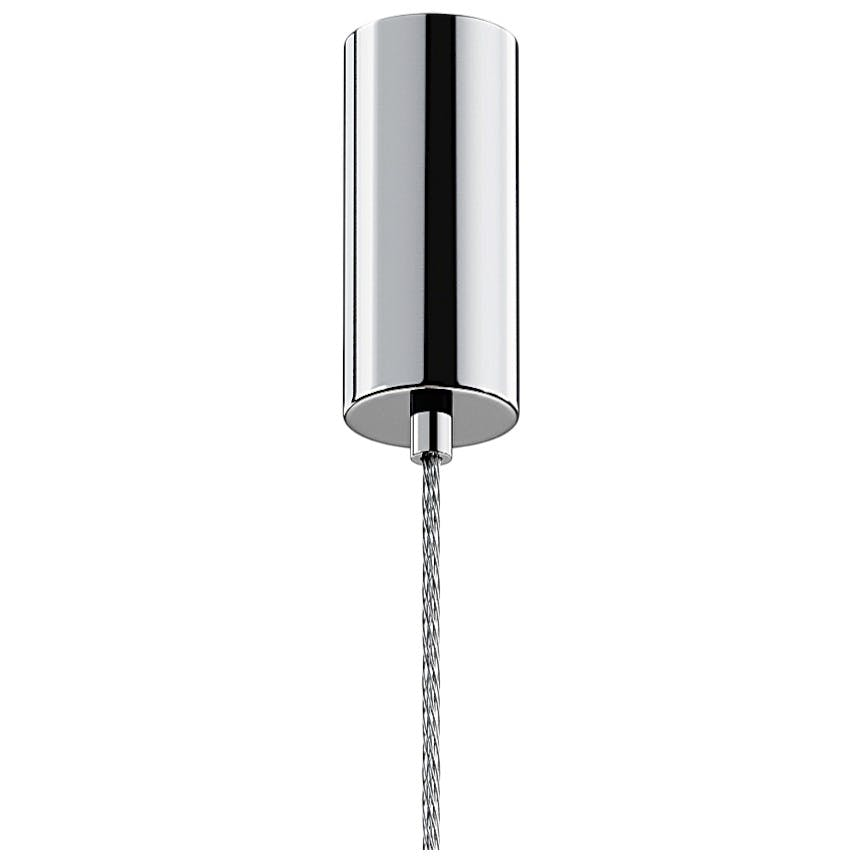 Suspension LED, tube en verre SOLANA