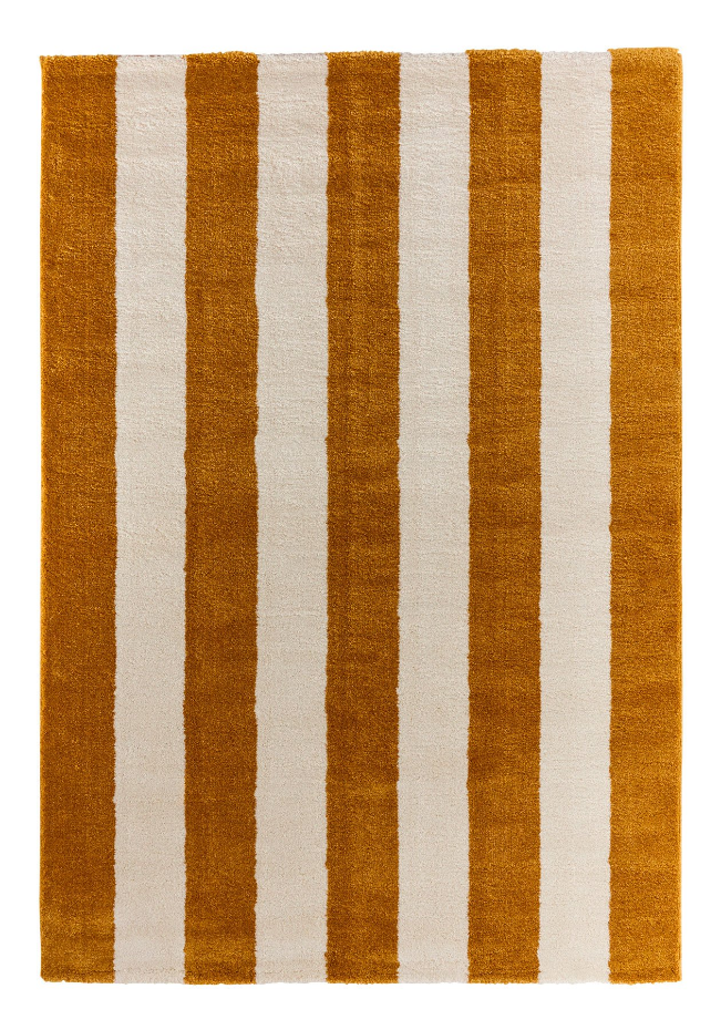 Tapis bicolore à rayures GROOVY