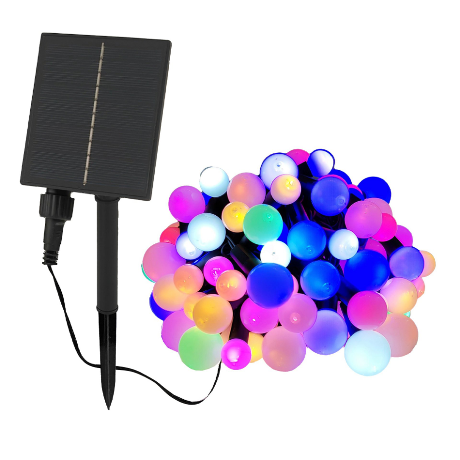 Guirlande solaire BILLY 100 boules 11M