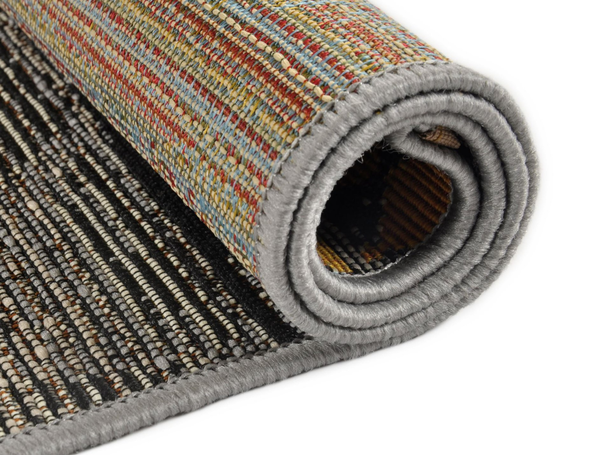 Tapis tissé d'intérieur et d'extérieur pour la terrasse et le balcon - Aurora