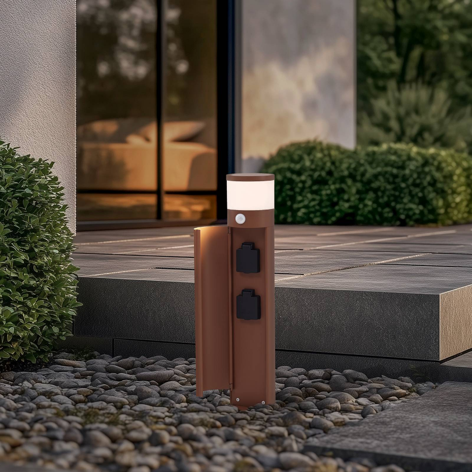 Luminaire extérieur en aluminium moderne
