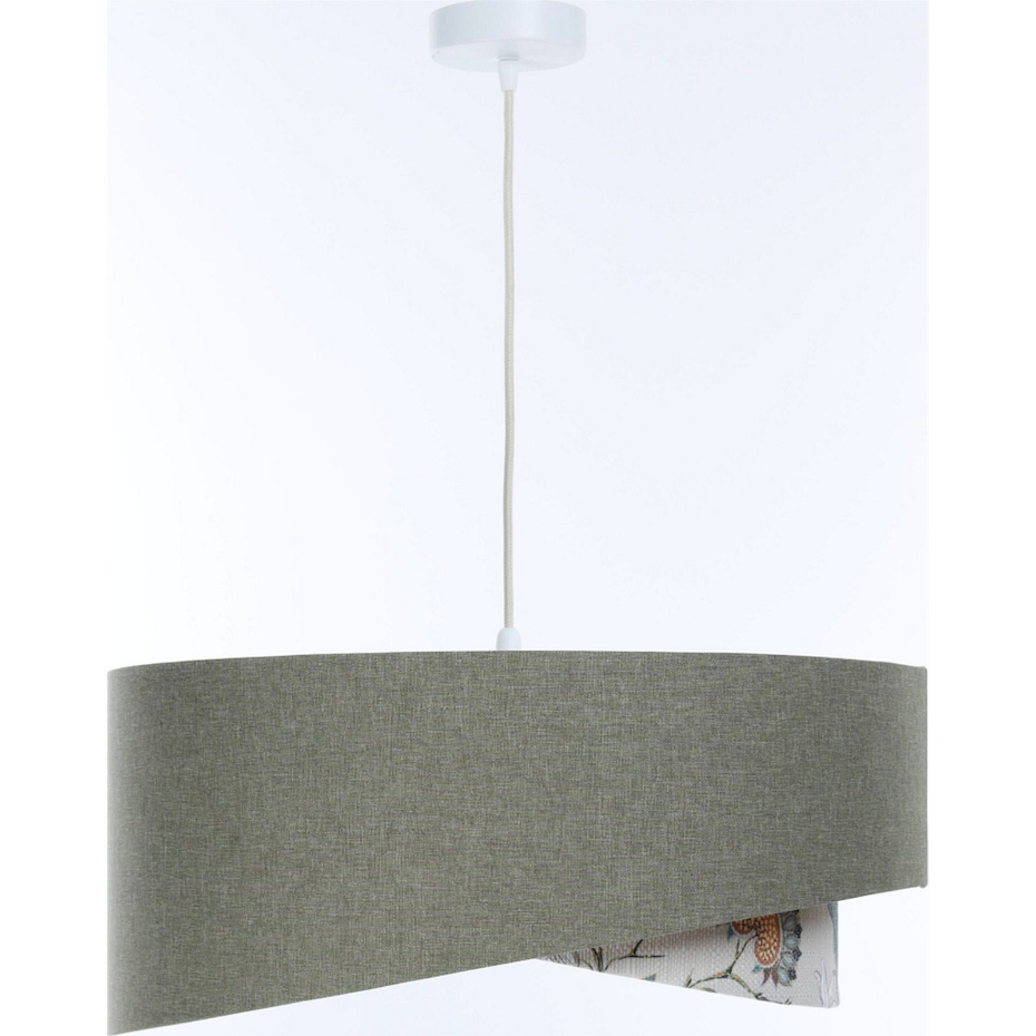 Suspension ronde en tissu style bohème Boho