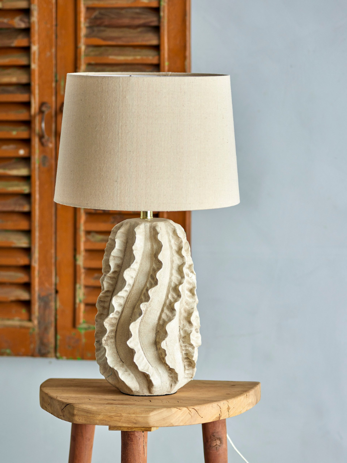 Lampe de table en grès NATIKA