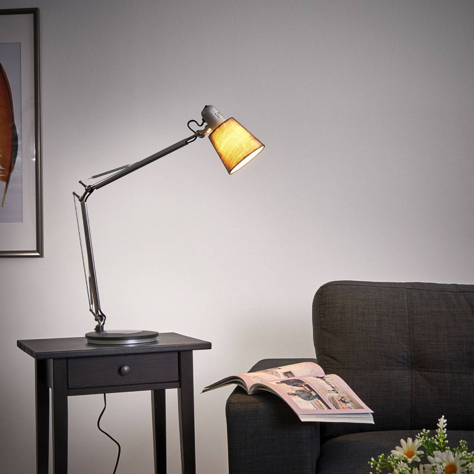 Lampe à poser en métal moderne, Casting
