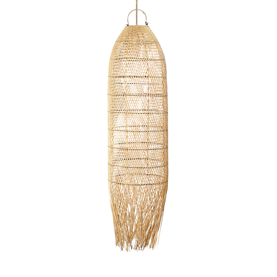 Suspension en rotin SQUID