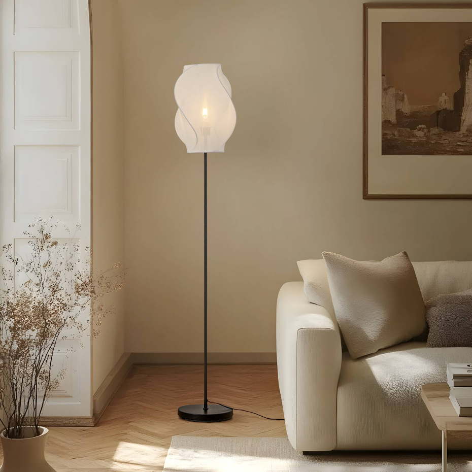 Lampadaire en textile scandinave, Tovina