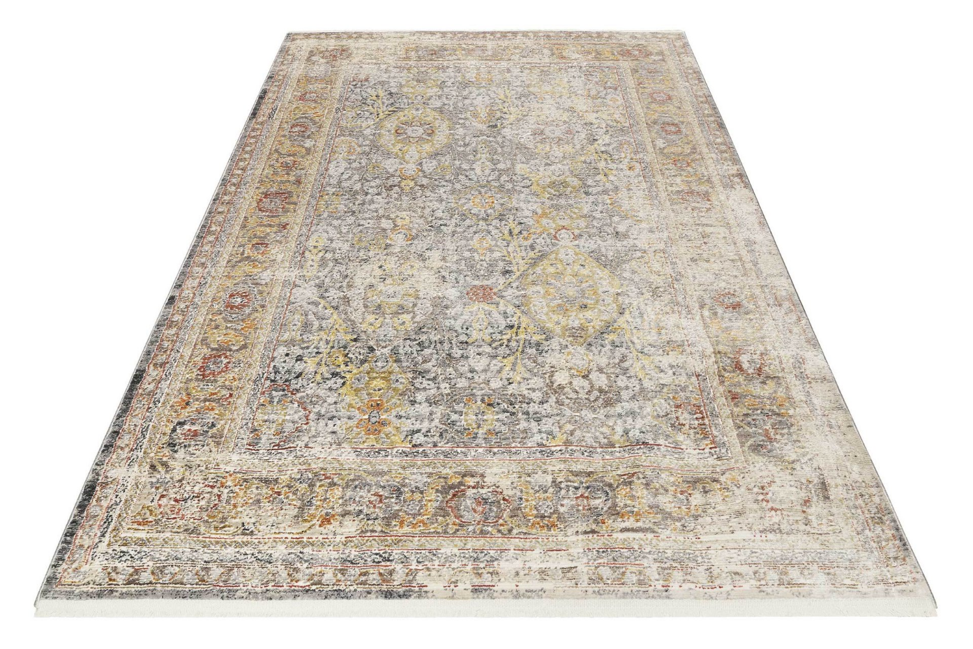 Tapis oriental vintage avec franges ,  SOHO FASHION