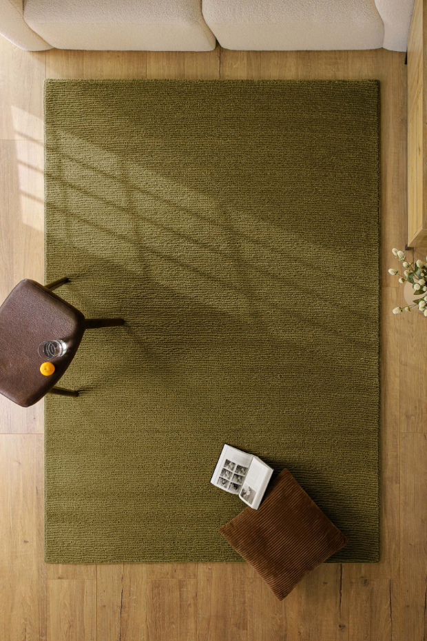 Tapis en laine avec relief ,  CASTELLO ONE