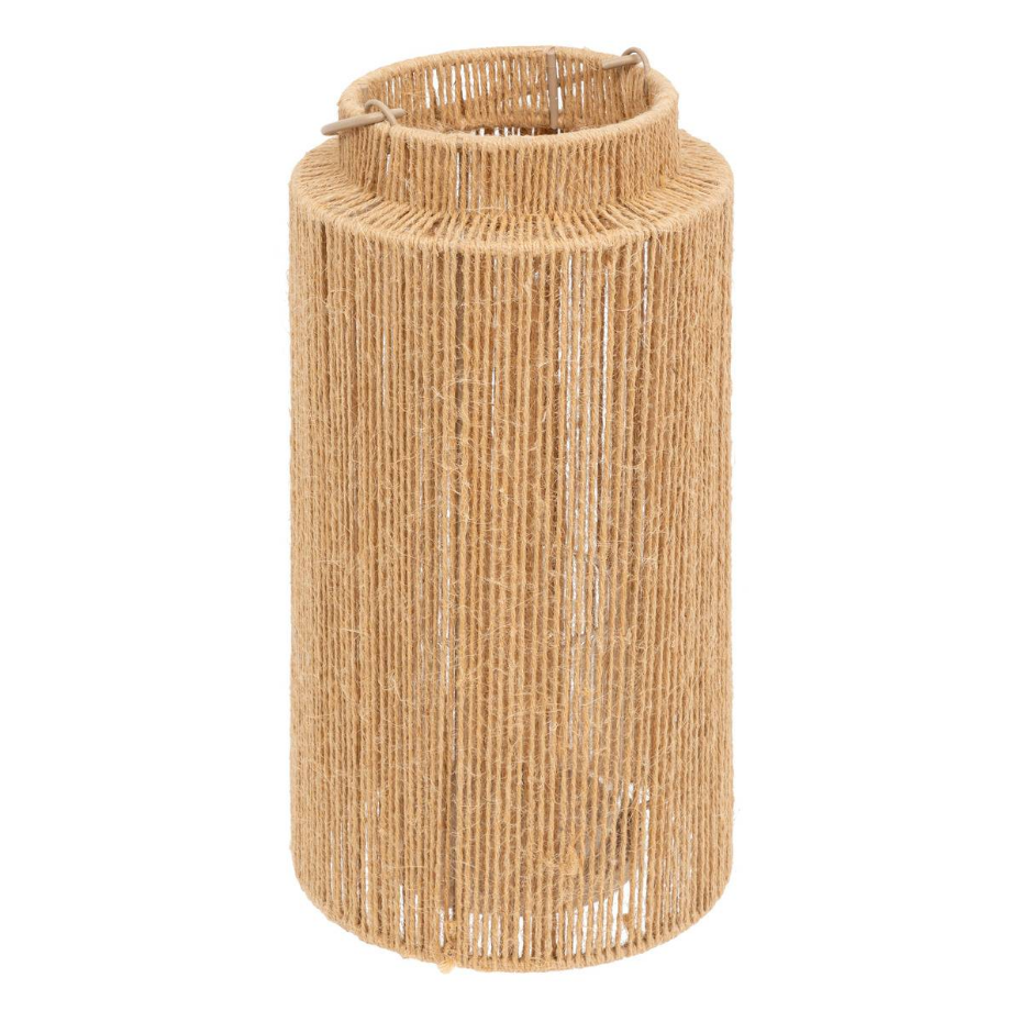 Lanterne ronde tissage sisal THE FLORAL