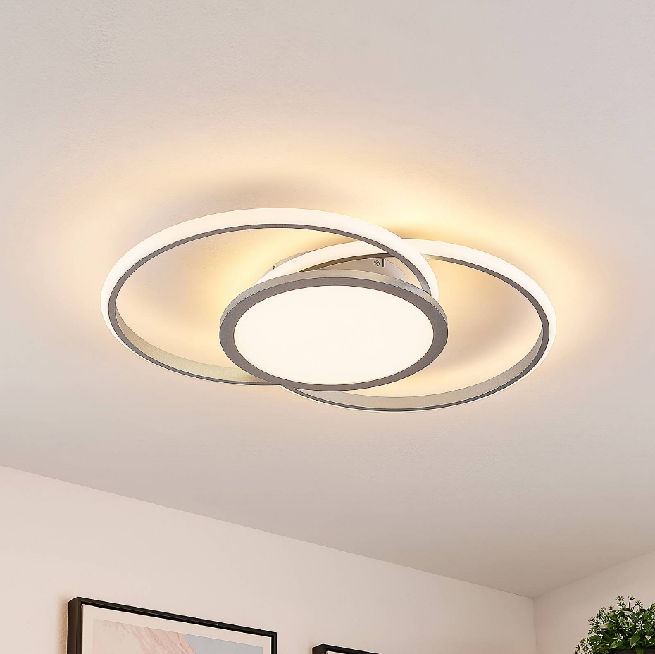 Plafonnier en métal moderneLED, Senne