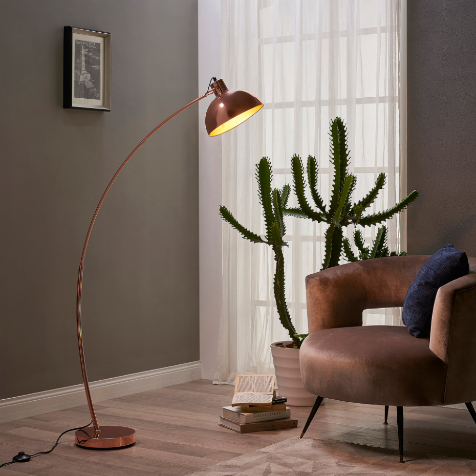 Lampadaire Intérieur Arc Métal ARCO