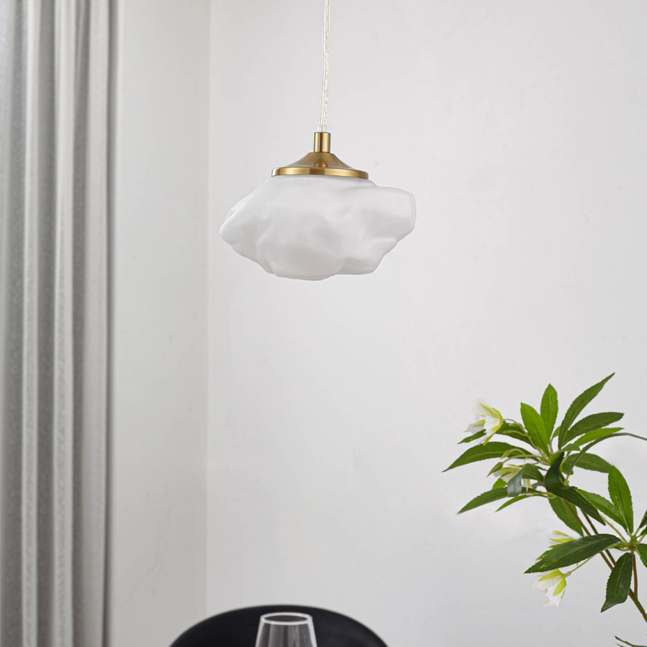 Suspension en verre moderne, Piatra