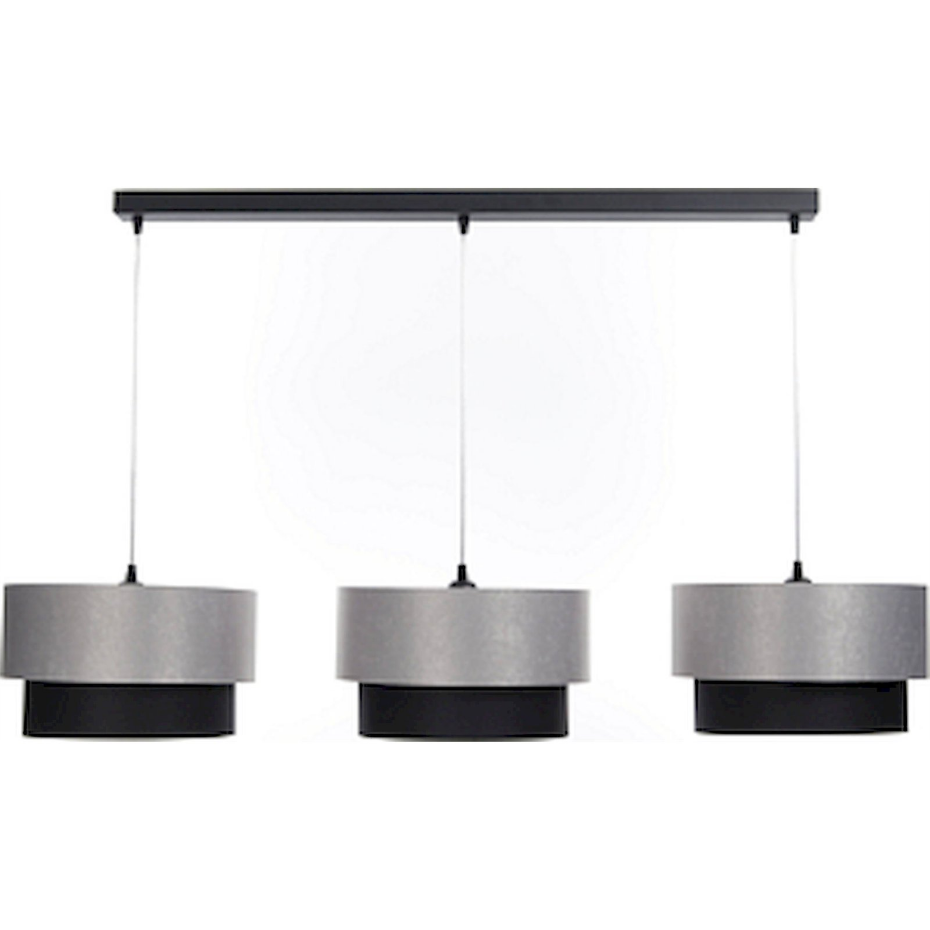 Suspension rectangulaire en PVC Duo ellegant
