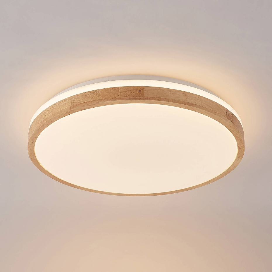 Plafonnier en bois moderneLED, Emiva