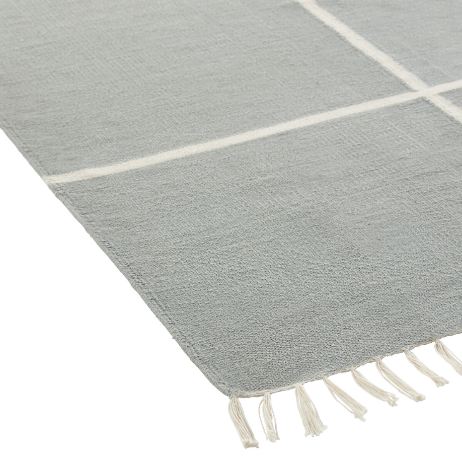 Tapis tissé plat en coton, Corey