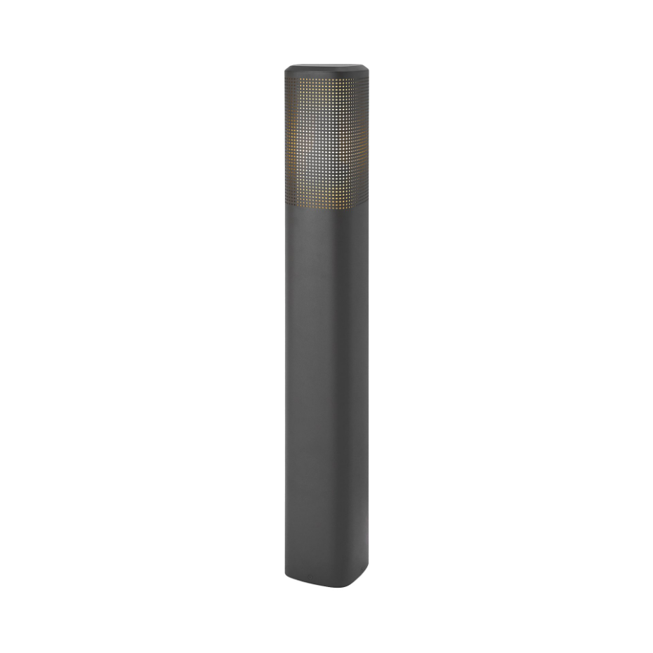 Potelet Sidara 95  Aluminium Seaside noir ,  H. 95 - IP54 - E27 /  Nordlux Extérieur