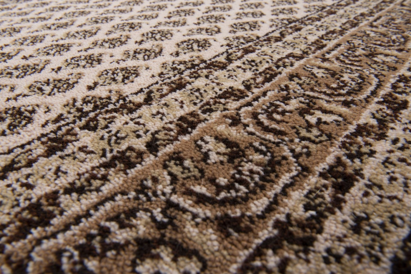 Tapis d'orient Merat Mir fait main à bordure