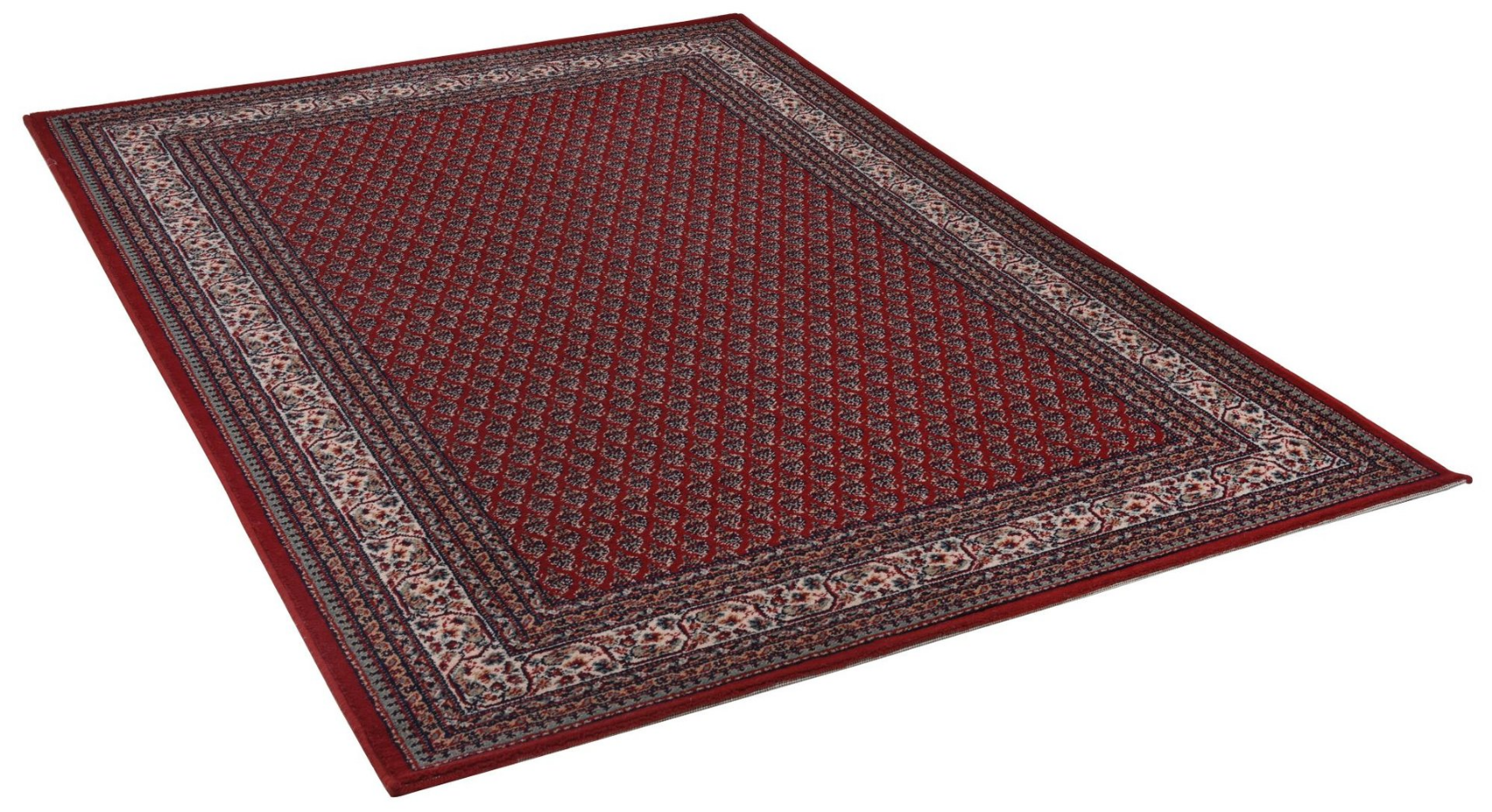 Tapis d'orient Merat Mir fait main à bordure
