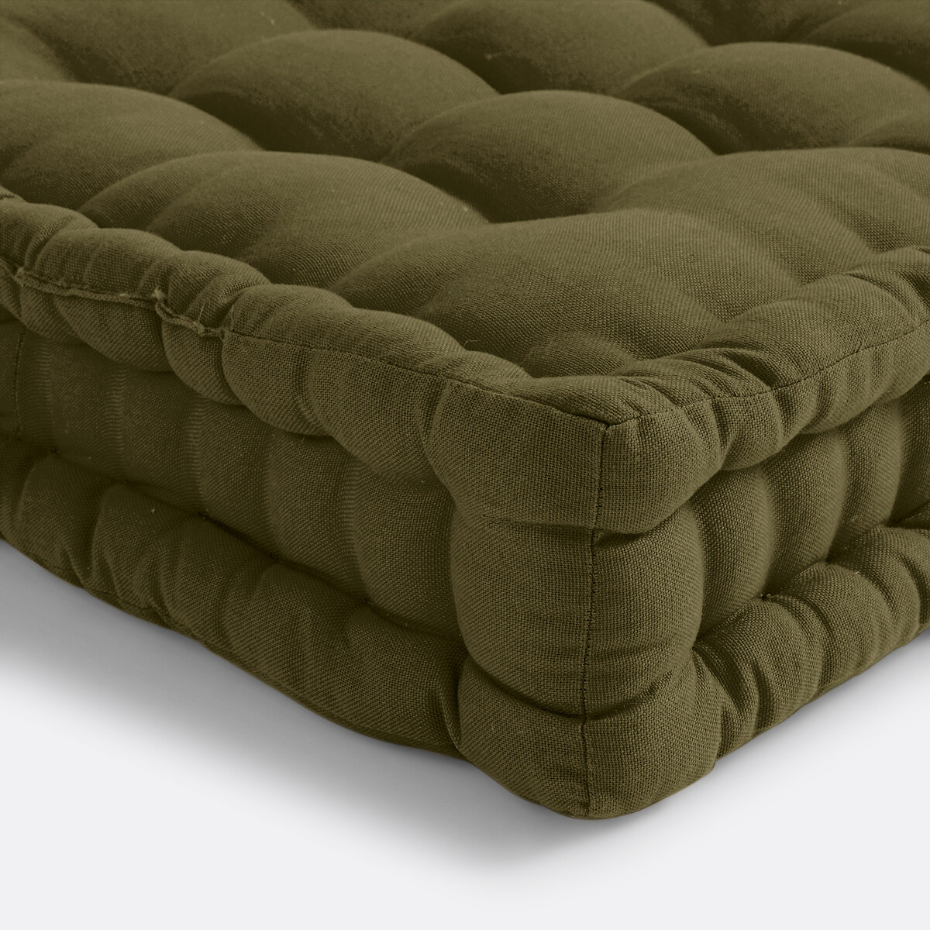 Coussin de sol coton recyclé, Scenario