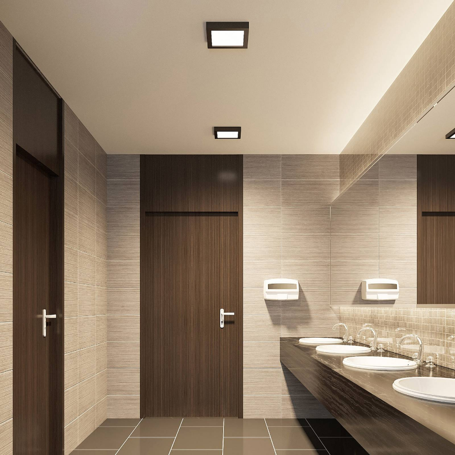 Plafonnier en aluminium moderneLED, Alette