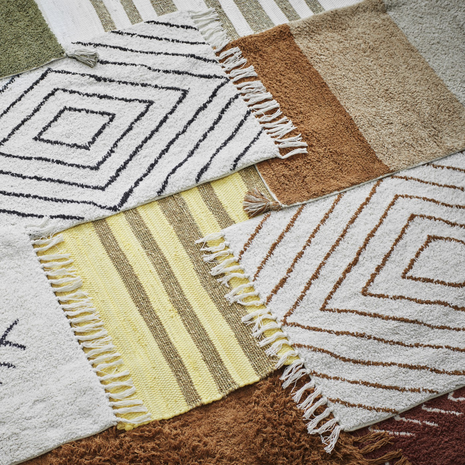 Tapis coton tufté