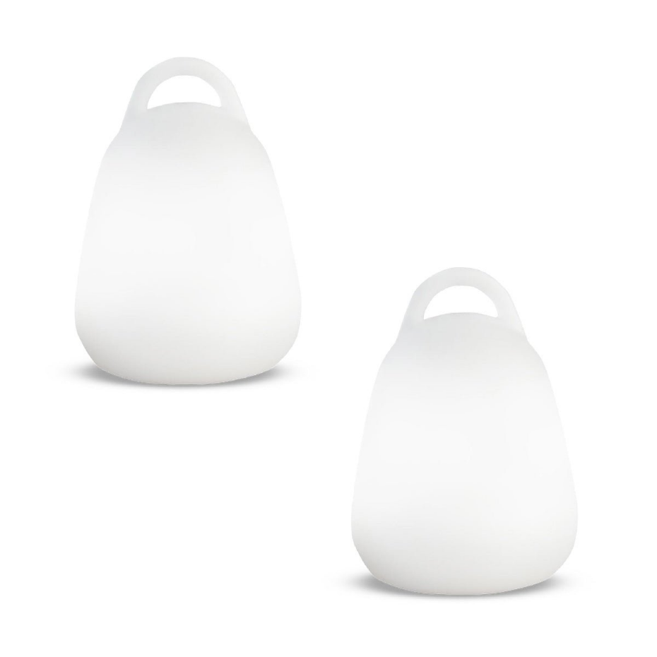 2 baladeuses sans fil flottante LIBERTY H24cm