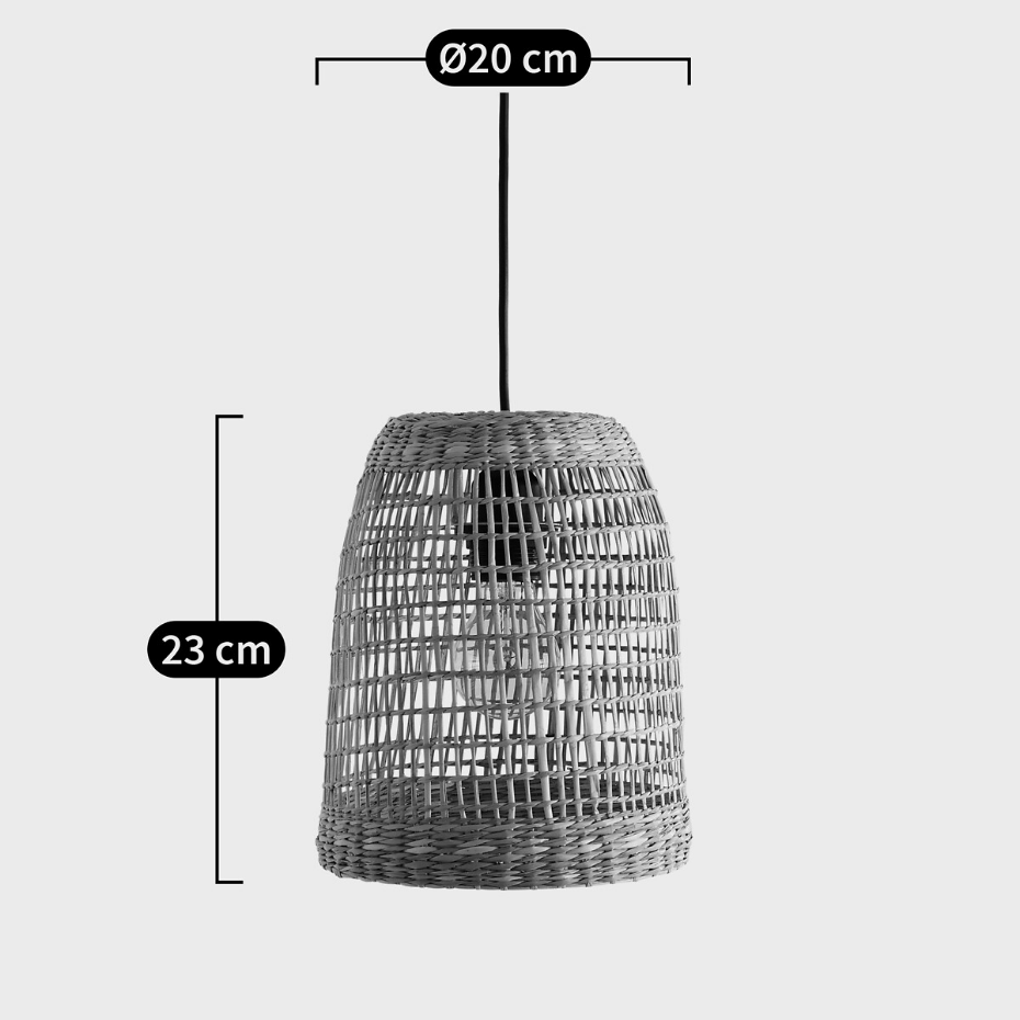 Suspension / baladeuse en herbier Ø20 cm, Makita