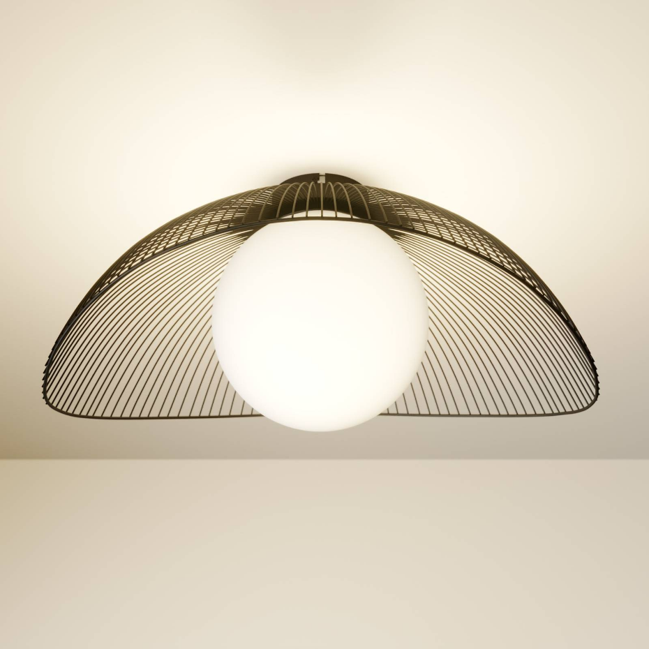 Plafonnier en métal moderne, Fabronia