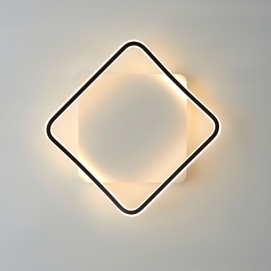 Plafonner carré avec LED Intégrées - SYDAL