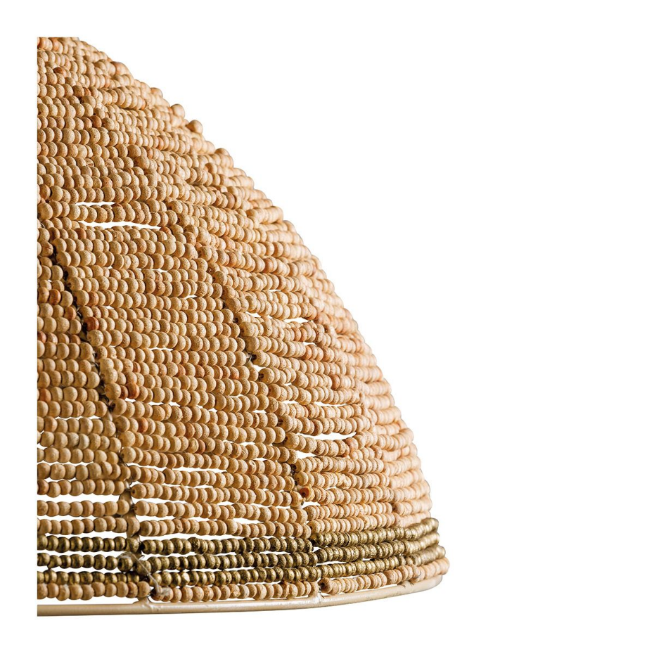 Suspension GAYA perles en bois