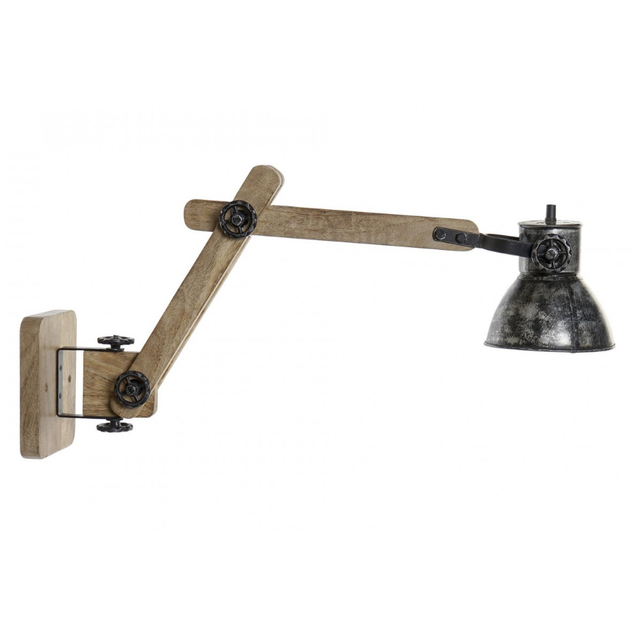 Applique Potence Bois et Métal Style Industriel
