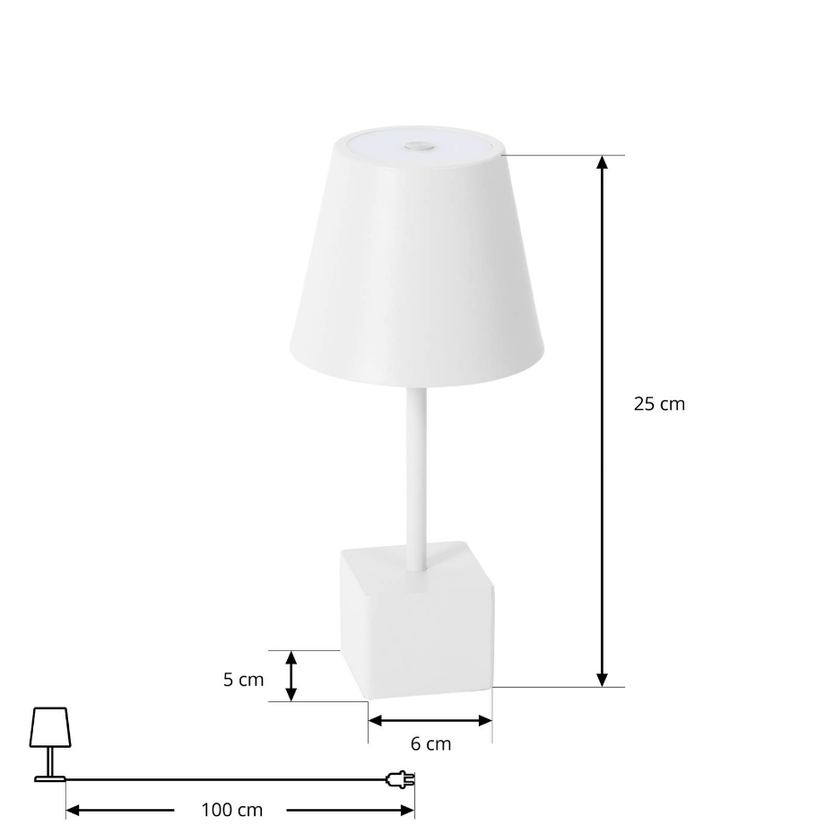 Luminaire de terrasse en métal moderneLED