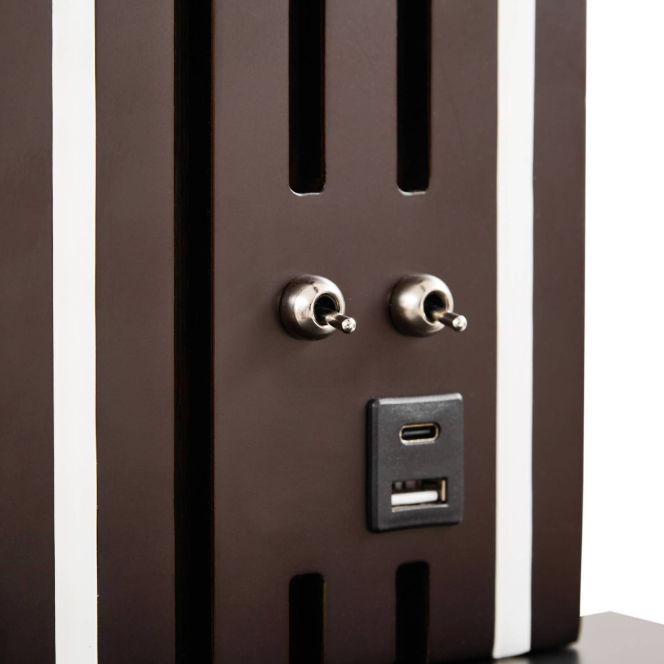 Applique en bois moderneLED, Tiron