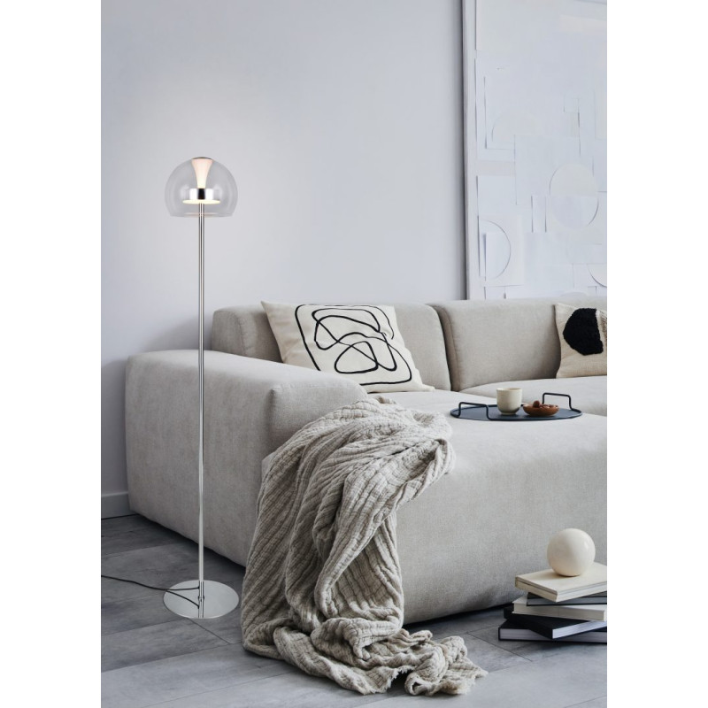 Lampadaire design en métal, FLYNT